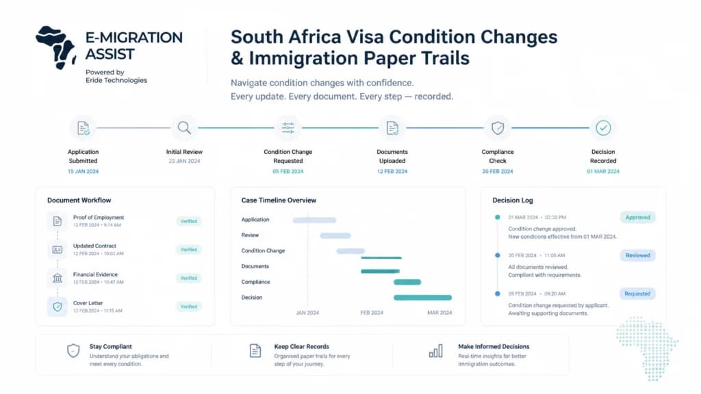Featured image for What Happens When Your Visa Conditions Change? Start With the Paper Trail